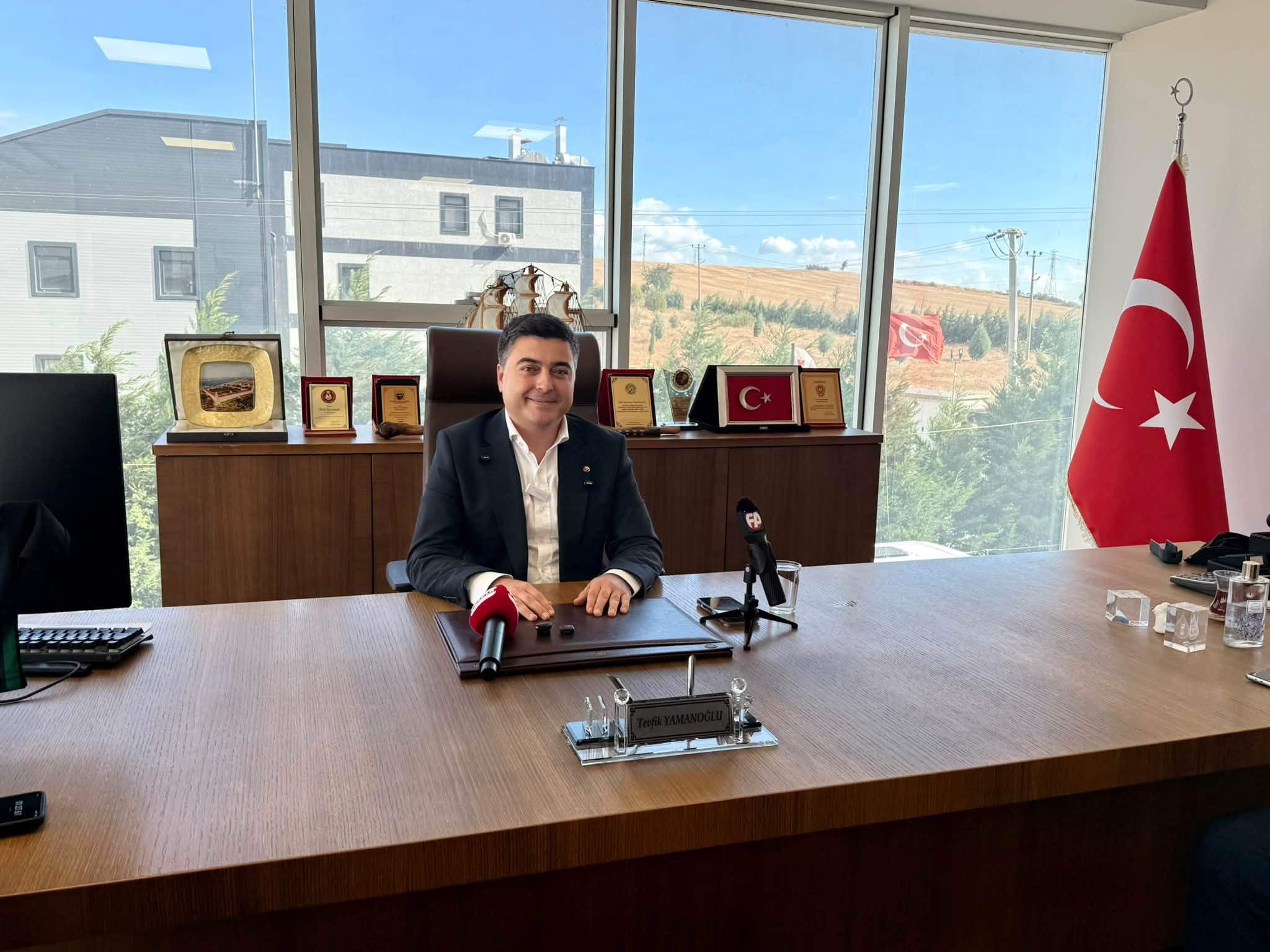 TEVFİK YAMANOĞLU İKİNCİ DÖNEM İÇİN ADAYLIĞINI AÇIKLADI